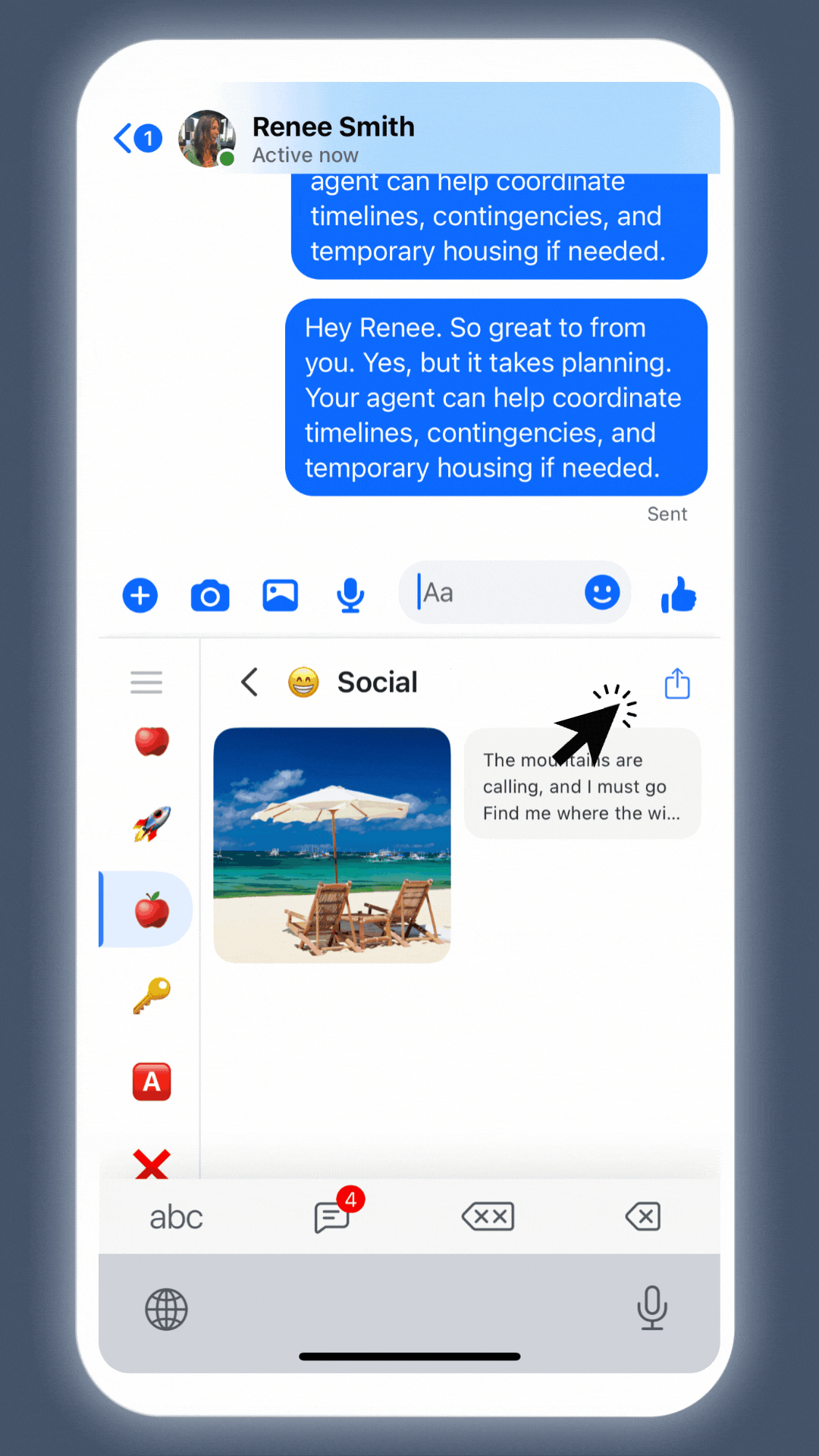 Share folder from keyboard.gif