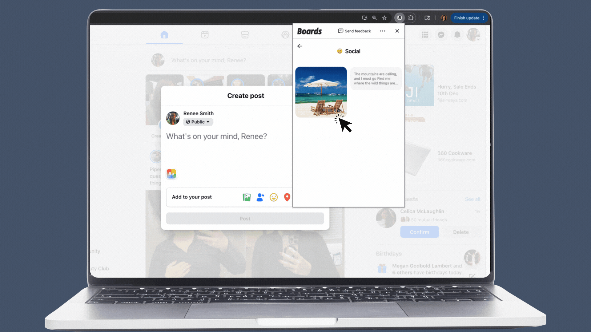 Post to FB wit Chrome.gif